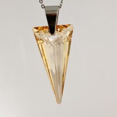 Collier pendentif triangle Grand