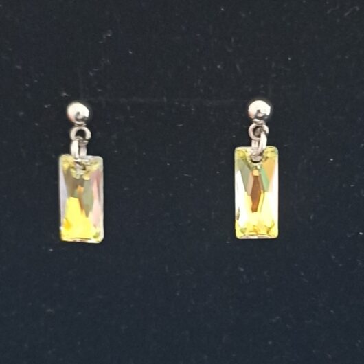 Boucles d'oreilles rectangle – Image 4