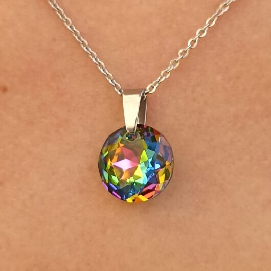Collier pendentif Round